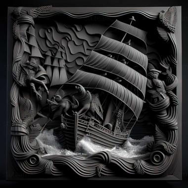 3D model Corsairs The Return of the Legend game (STL)